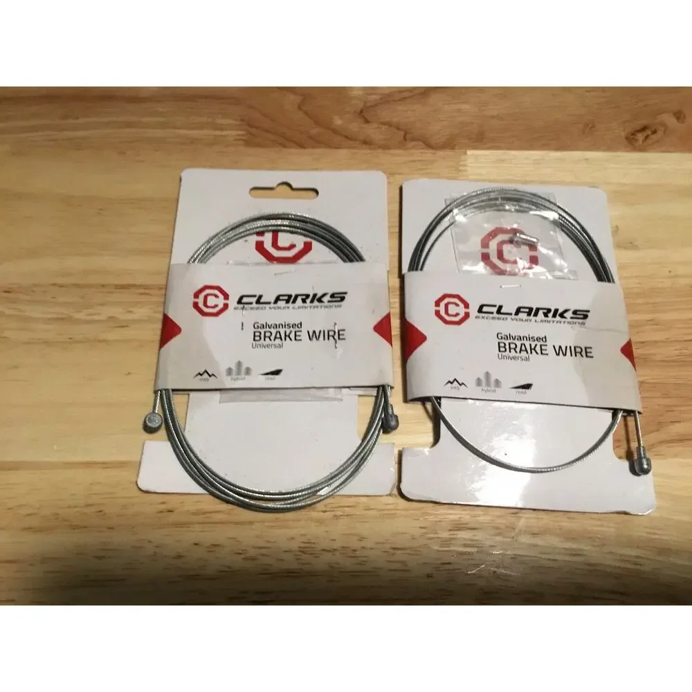 Two Clarks Galvanized Brake Wire Cable Brake Clk Wire Galv 1.5x2000 Univ